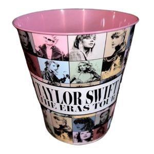 Taylor Swift Eras Tour Pink Popcorn Tin from AMC